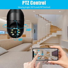 Load image into Gallery viewer, 5G Wifi Bulb Surveillance Camera 4