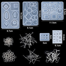 Load image into Gallery viewer, Mixed Style Jewelry Epoxy Resin Molds Set
