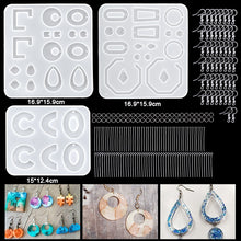 Load image into Gallery viewer, 16 Styles Epoxy Casting Molds Set Silicone