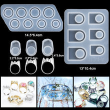 Load image into Gallery viewer, 16 Styles Epoxy Casting Molds Set Silicone