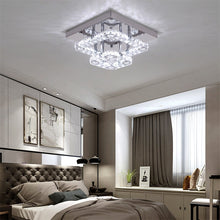 Load image into Gallery viewer, Luxury 2 Layer K9 Crystal LED Ceiling Chandelier