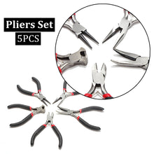 Load image into Gallery viewer, 5Pcs Jewellery Mini Pliers Set