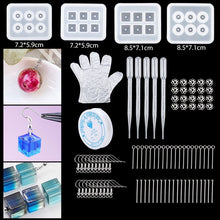 Load image into Gallery viewer, 16 Styles Epoxy Casting Molds Set Silicone