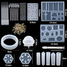 Load image into Gallery viewer, Mixed Style Jewelry Epoxy Resin Molds Set