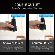 Load image into Gallery viewer, Black Smart Touch Kitchen Faucets
