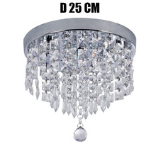 Load image into Gallery viewer, Luxury 2 Layer K9 Crystal LED Ceiling Chandelier