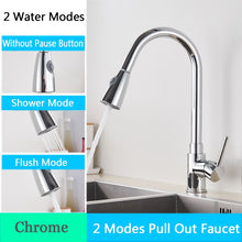 Load image into Gallery viewer, Brushed Nickel Kitchen Faucet