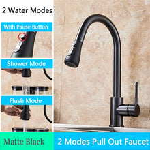 Load image into Gallery viewer, Brushed Nickel Kitchen Faucet
