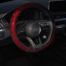 Load image into Gallery viewer, Luxury Crystal Colorful Rhinestone Car Steering Wheel Cover