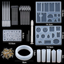 Load image into Gallery viewer, Jewelry Epoxy Resin Molds Set Silicone