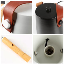 Load image into Gallery viewer, Wooden Wall Lamp Interior Light Fixture