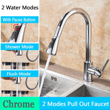 Load image into Gallery viewer, Brushed Nickel Kitchen Faucet