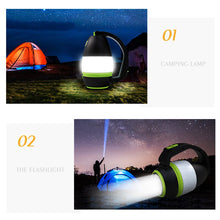 Load image into Gallery viewer, Multi-function LED USB Rechargeable Camping Light