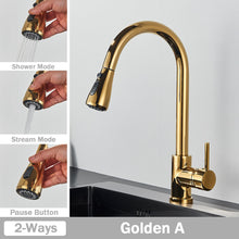 Load image into Gallery viewer, Brushed Nickel Kitchen Faucet