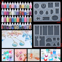 Load image into Gallery viewer, 16 Styles Epoxy Casting Molds Set Silicone