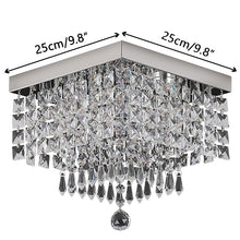 Load image into Gallery viewer, Luxury 2 Layer K9 Crystal LED Ceiling Chandelier