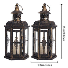 Load image into Gallery viewer, Vintage Candle Holder Lanterns