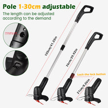Load image into Gallery viewer, Electric Grass Trimmer Cordless Weed Eater