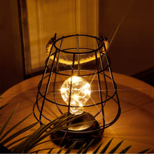 Load image into Gallery viewer, Creative Iron Minimalist Hollow Table Lamps