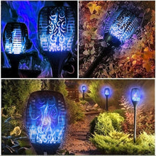 Load image into Gallery viewer, Solar Flickering Flame Torch Lights Outdoor