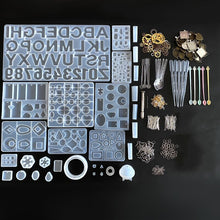 Load image into Gallery viewer, Mixed Style Jewelry Epoxy Resin Molds Set
