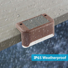 Load image into Gallery viewer, Outdoor LED Solar Lamp For Path, Stair, or Wall Waterproof
