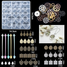 Load image into Gallery viewer, Jewelry Epoxy Resin Molds Set Silicone