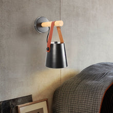 Load image into Gallery viewer, Wooden Wall Lamp Interior Light Fixture
