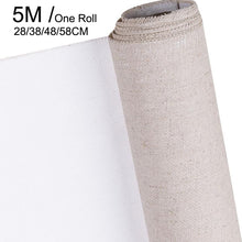 Load image into Gallery viewer, 5M One Roll Professional Blank Canvas For Painting
