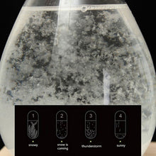 Load image into Gallery viewer, New Desktop Droplet Storm Glass Bottle Weather Forecast Predictor
