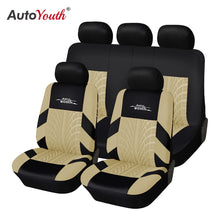 Load image into Gallery viewer, Tire Trace Style Universal Protection Car Seat Cover
