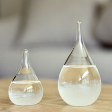 Load image into Gallery viewer, New Desktop Droplet Storm Glass Bottle Weather Forecast Predictor
