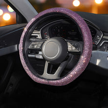 Load image into Gallery viewer, Luxury Crystal Colorful Rhinestone Car Steering Wheel Cover
