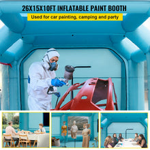 Load image into Gallery viewer, Inflatable Paint Booth Carport
