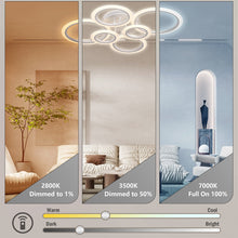 Load image into Gallery viewer, Modern Smart LED Ceiling Lights-Remote Control /Dimming
