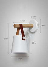 Load image into Gallery viewer, Wooden Wall Lamp Interior Light Fixture
