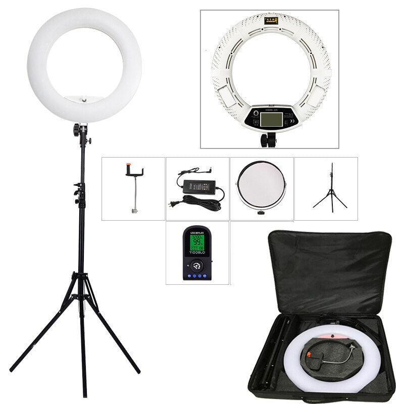 Selfie LED Ring Light With Mobile Holder Support Tripod