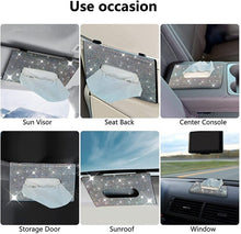 Load image into Gallery viewer, Bling Car Tissue Box Holder
