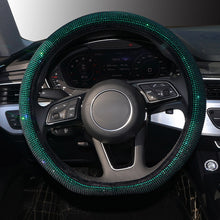 Load image into Gallery viewer, Luxury Crystal Colorful Rhinestone Car Steering Wheel Cover
