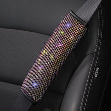 Load image into Gallery viewer, Luxury Crystal Colorful Rhinestone Car Steering Wheel Cover
