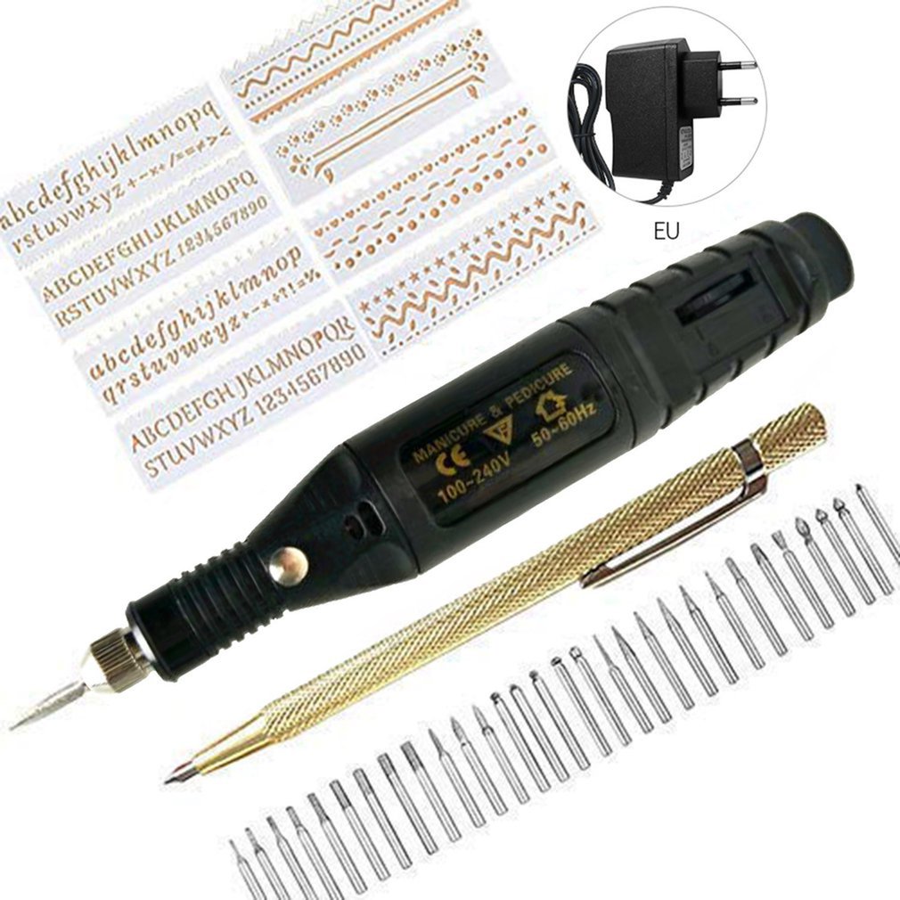 Electric Engraving Pen - 40 pcs