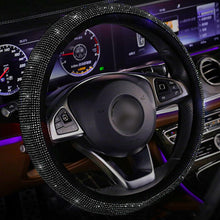 Load image into Gallery viewer, Luxury Crystal Colorful Rhinestone Car Steering Wheel Cover
