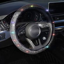 Load image into Gallery viewer, Luxury Crystal Colorful Rhinestone Car Steering Wheel Cover
