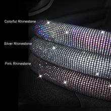 Load image into Gallery viewer, Luxury Crystal Colorful Rhinestone Car Steering Wheel Cover
