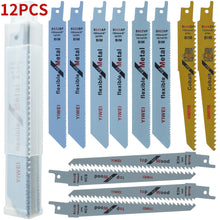Load image into Gallery viewer, Reciprocating Saw Blades Saber Saw Handsaw Multi Saw Blade For Wood Metal PVC Tube Cutting Saw Blade Power Tools Accessories

