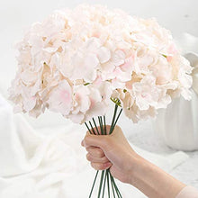 Load image into Gallery viewer, 10 Pcs Silk Hydrangea Flowers Artificial
