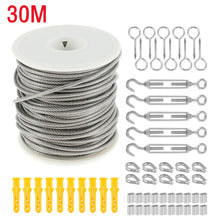 Load image into Gallery viewer, Picture Wire Cable Railing Kit Heavy Duty
