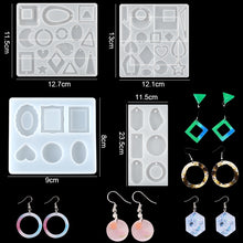 Load image into Gallery viewer, Mixed Style Jewelry Epoxy Resin Molds Set
