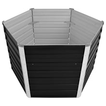 Load image into Gallery viewer, Garden Planters, Galvanized Steel Patio Planter black
