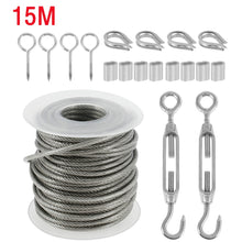 Load image into Gallery viewer, Picture Wire Cable Railing Kit Heavy Duty
